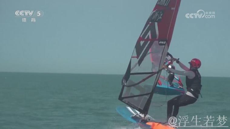 平潭激情上演全国帆板与风筝板锦标赛